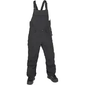 Volcom Creston 3D Stretch Bib Housut black Koko M