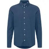 Casual Friday Cfanton Ls Bd Fil A Fil Shirt - Blue - S