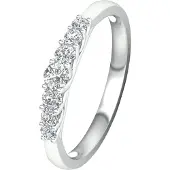 Lykken Elegance cathedral sivukivellinen timanttisormus 0,33 ct-160