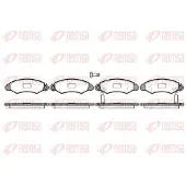 REMSA Jarrupalat Etu, 0702.02 - Suzuki - Swift. Subaru - Justy/trendy