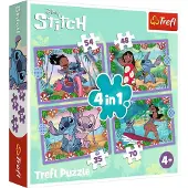 Trefl Stitch 4-in-1 palapelisetti