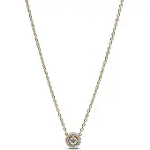 Pandora 14K Gold-Plated Collier With Clear Cubic Zirconia - Gold - 45 CM