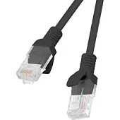 Lanberg PCU5-10CC-0500-BK, 5 m, Cat5e, U/UTP (UTP), RJ-45, RJ-45, Musta