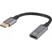 Lanberg DisplayPort to HDMI Adapterikaapeli 4K Musta - 0,2m