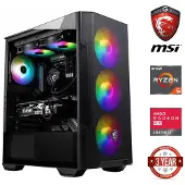 Mdata Gaming Tietokone Ryzen 5 5500 16GB 1TB SSD RX 580 8GB NoOs