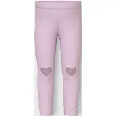Name it Nmfdavina Aop Swe Legging Bru - Pink - 92