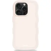 Holdit Phone Case Wavy Light Beige iPhone 15 Pro