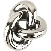 Cooee Design Knot Table large koriste Light Silver