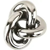 Cooee Design Knot Table small koriste Light Silver