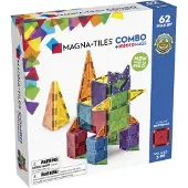 Magna-Tiles Micro MAGS Rakennuspalikoita 62 Kpl Multi Multi-3-6 Y Valkoinen One Size 3+ Years Pojat, Tytöt