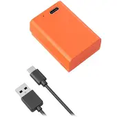 SmallRig 4967 EN-EL25 USB-C ladattava kamera-akku, oranssi