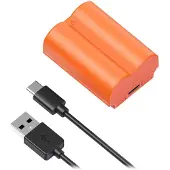 SmallRig 4970 NP-W235 USB-C ladattava kamera-akku – Oranssi