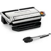Tefal OptiGrill+ XL, Älykäs grilli, 9 automaattista ohjelmaa, Täydelliset tulokset, Kypsennysindikaattori, GC728D10
