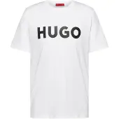 HUGO for man. 50467556 T-shirt Dulivio white (XXL), Casual, Cotton, Short sleeve, Sustainable