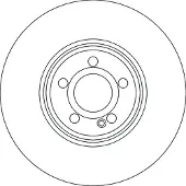 TRW Jarrulevy (1kpl) DF6896S