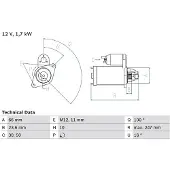 Bosch Starttimoottori - Audi - A4, A6, A4 quattro, Q5 quattro, A5