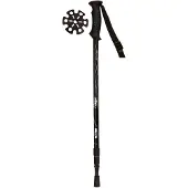 Abbey Aluminium Adjustable Antishock Poles Musta 65-135 cm