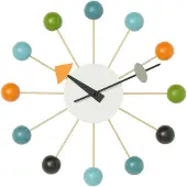 Vitra Ball Clock seinäkello, monivärinen