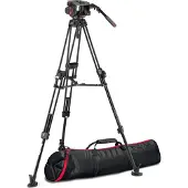 Manfrotto 509 + 645 Fast Twin MS 2in1 jalustakit