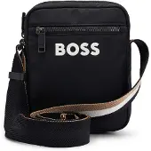 BOSS for man. 50511961 Black Catch 3.0 Bag (OSFA), Casual, Recycled Polister