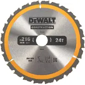 DeWalt Katkaisuterä puulle DT1952; 216x30 mm; 24T