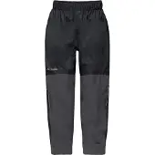 Vaude Kids Escape Pants VI, sadehousut, musta