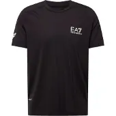 Emporio Armani Toiminnallinen paita musta / valkoinen