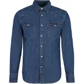 Levi's Paita 'Barstow Western Standard Fit Shirt' sininen denim