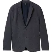 Tom Tailor Pique Blazer - Navy - 44