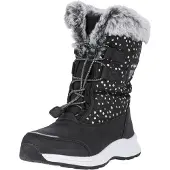 ZigZag Kids' Wesend Boot Waterproof V2 Black Talvikengät Black/Dots 28