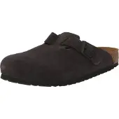 Birkenstock Boston Suede Leather Sandaalit velvet grey Koko 39