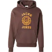 Jack & Jones Collegepaita 'JJVICTO' tummanruskea