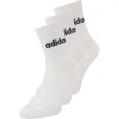 Adidas Sukat - 3 kpl - C Lin Crew - Valkoinen/Musta - - 31/33 - Sukat