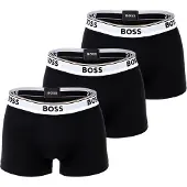 BOSS Bokserishortsit musta / valkoinen