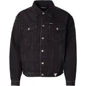 GUESS Välikausitakki musta denim