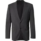 BOSS Business pikkutakki 'Jeckson' tummanharmaa