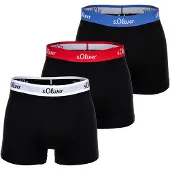 s.Oliver Bokserishortsit sininen / tulenpunainen / musta / valkoinen