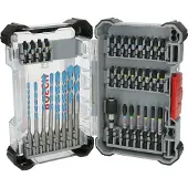 Bosch PRO-iskuvääntimen kärjet ja monirakennuspuukkosarjat, 35 kpl. - - 2608522518