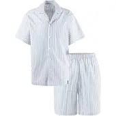 s.Oliver Lyhyt pyjama kyyhkynsininen / valkoinen