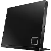 Asus SBW-06D2X-U, ulkoinen 6x polttava BDXL-asema, USB 2.0, musta