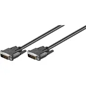 Microconnect DVI-D Dual Link -kaapeli, 1 m, musta