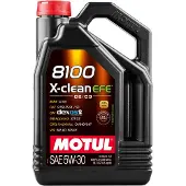 Motul 8100 X-clean Efe C2/c3 5w30 Car 5l Moottoriöljy