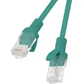 Lanberg patch cable - 5 m - green RAL 6024 - Vihreä - 5m