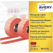 Avery RPLP1226 printer label Red Self-adhesive printer label (RPLP1226)