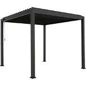 Brafab SOMBRA Pergola 300x300cm - Antrasiitti