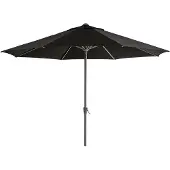 Brafab Abriola aurinkovarjo Charcoal black, Ø330 cm