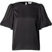 Vila Ellette Satin Puff Lyhythihainen Bluusi
