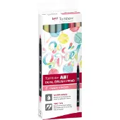 Tombow ABT Dual Brush pen 6-setti Candy
