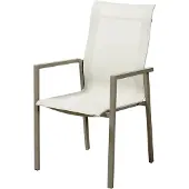 Brafab Tuoli käsinojalla Khaki/Off-White