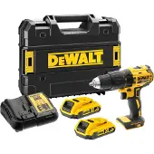 DeWalt Iskupora / ruuvinväännin DCD778D2T-QW; 18 V; 2x2,0 Ah akku